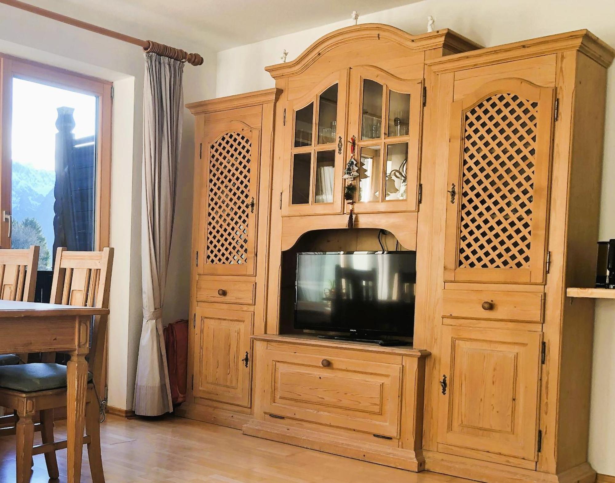 Ferienwohnung Farchanter Alm Mit Schlafzimmer, Wohnzimmer Und Schlafnische Exterior foto