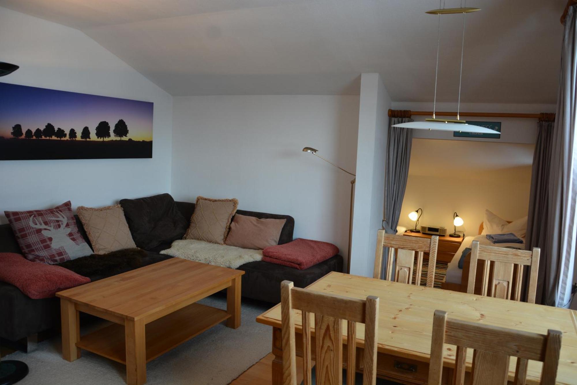 Ferienwohnung Farchanter Alm Mit Schlafzimmer, Wohnzimmer Und Schlafnische Exterior foto