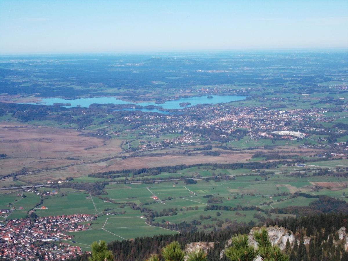 Ferienwohnung Farchanter Alm Mit Schlafzimmer, Wohnzimmer Und Schlafnische Exterior foto