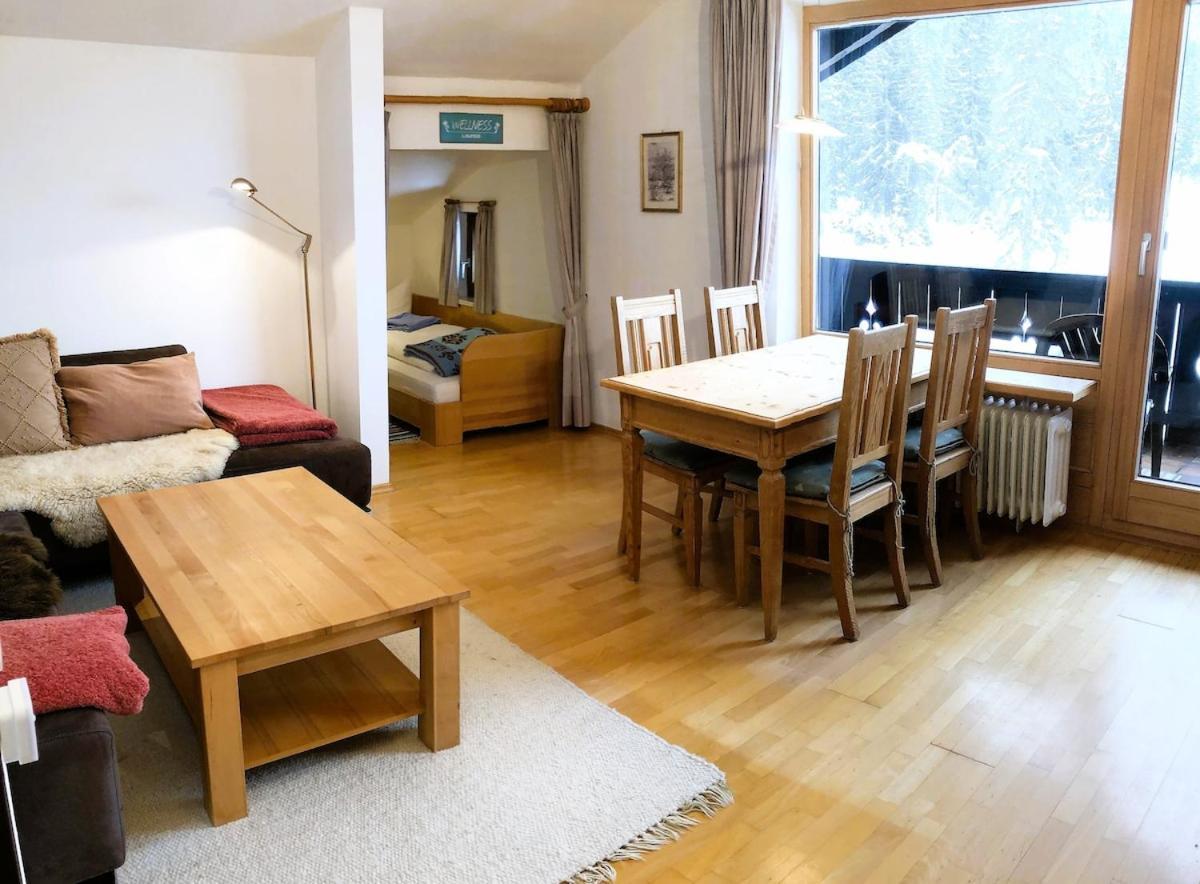Ferienwohnung Farchanter Alm Mit Schlafzimmer, Wohnzimmer Und Schlafnische Exterior foto