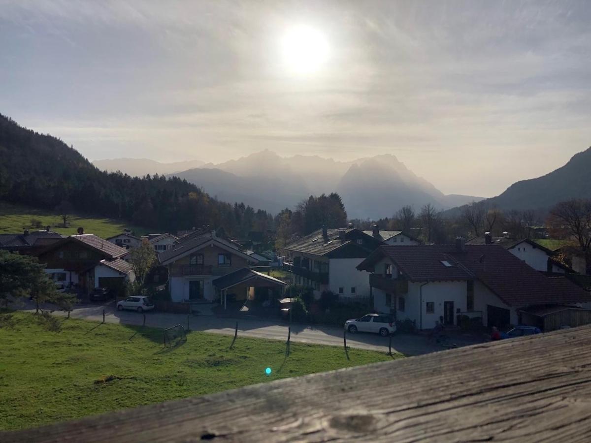 Ferienwohnung Farchanter Alm Mit Schlafzimmer, Wohnzimmer Und Schlafnische Exterior foto