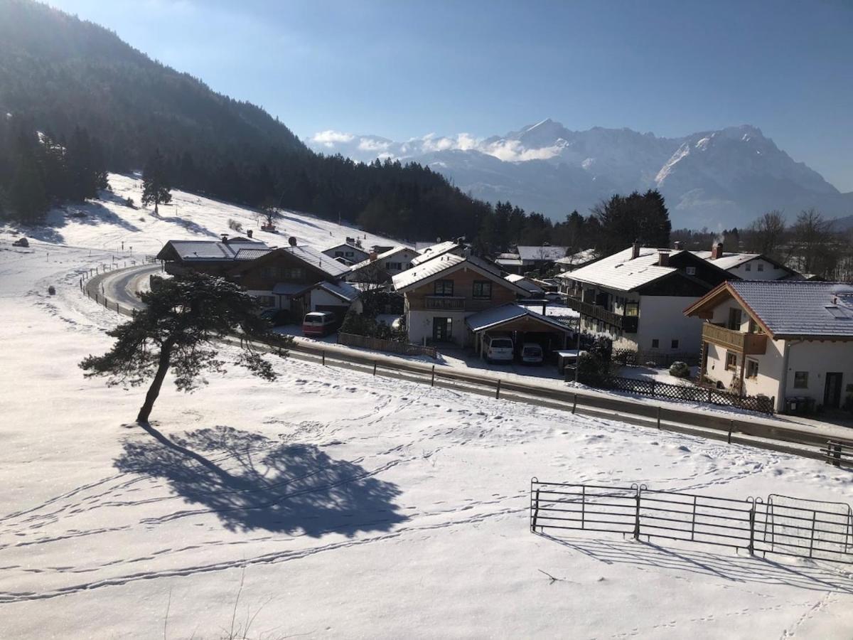 Ferienwohnung Farchanter Alm Mit Schlafzimmer, Wohnzimmer Und Schlafnische Exterior foto
