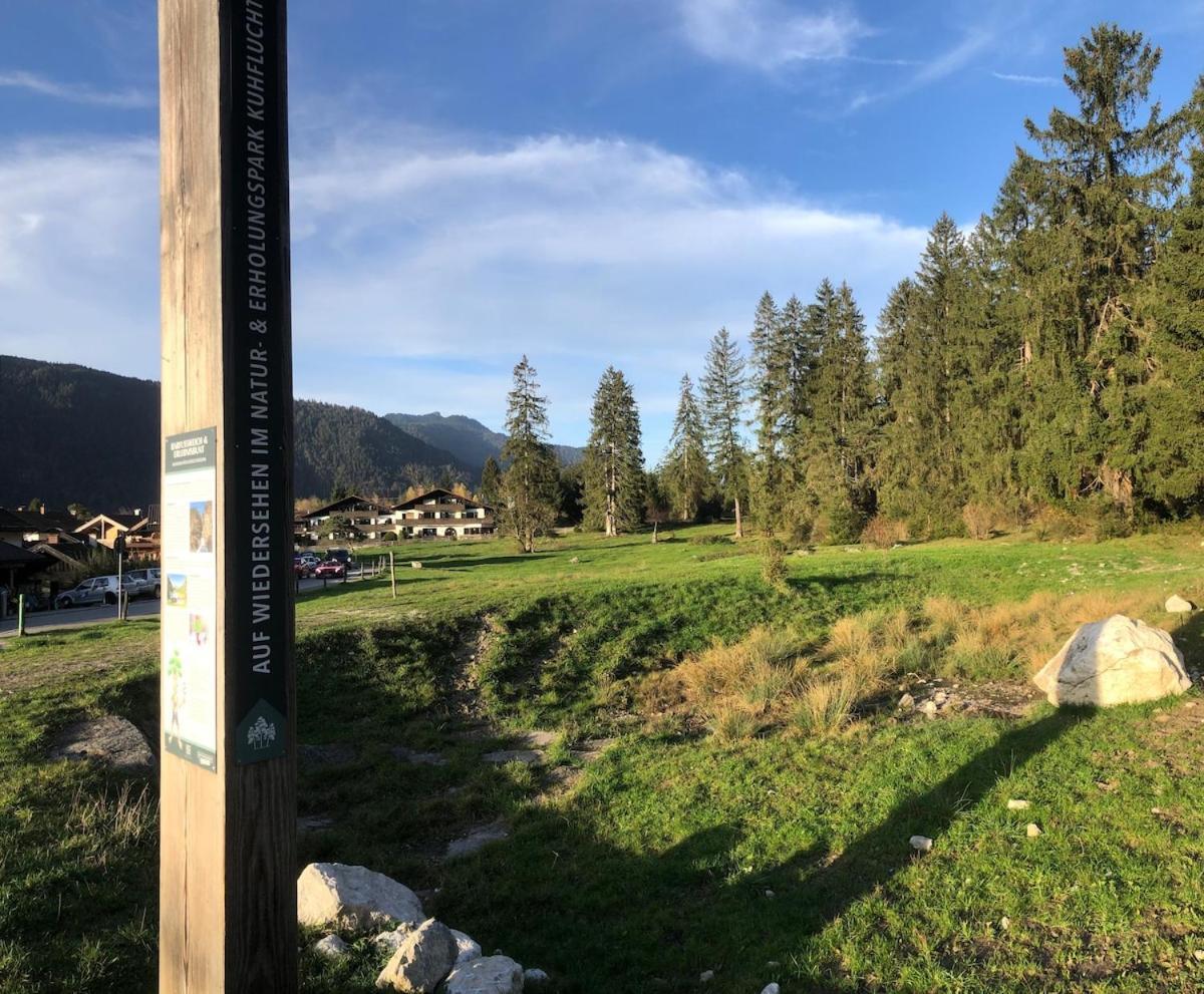Ferienwohnung Farchanter Alm Mit Schlafzimmer, Wohnzimmer Und Schlafnische Exterior foto